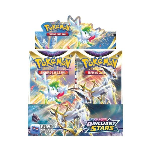 Sword & Shield-Brilliant Stars Booster Display Box (36 Packs) - Image 2