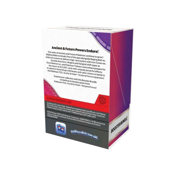 Scarlet & Violet-Temporal Forces Booster Bundle (6 Packs) - Image 2
