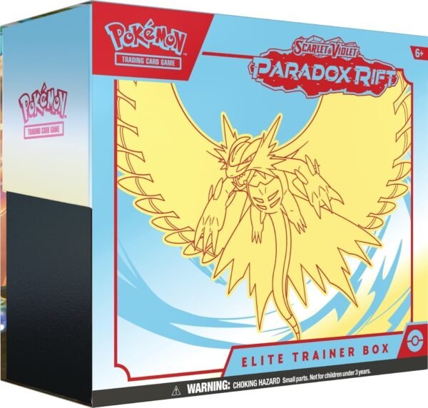 Hot Sale : Scarlet & Violet: Paradox Rift - Elite Trainer Box (Roaring Moon) - Image 3