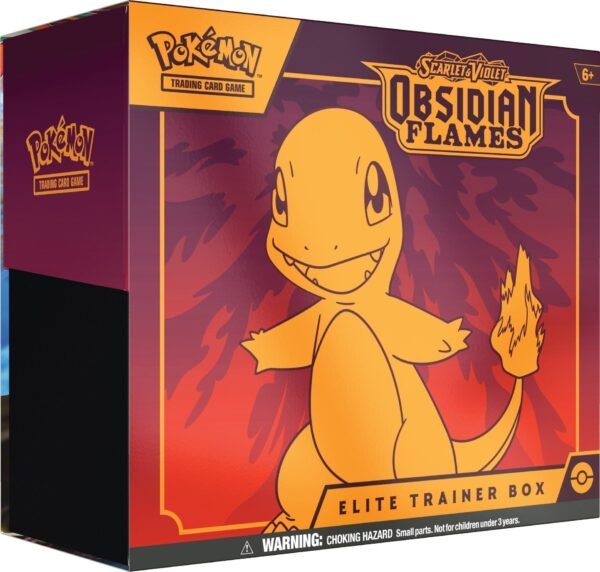 Hot Sale : Scarlet & Violet: Obsidian Flames - Elite Trainer Box - Image 4