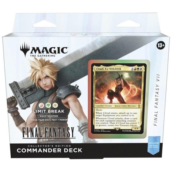 MTG-Final Fantasy Commander Deck Limit Break Collectors Edition - Image 2