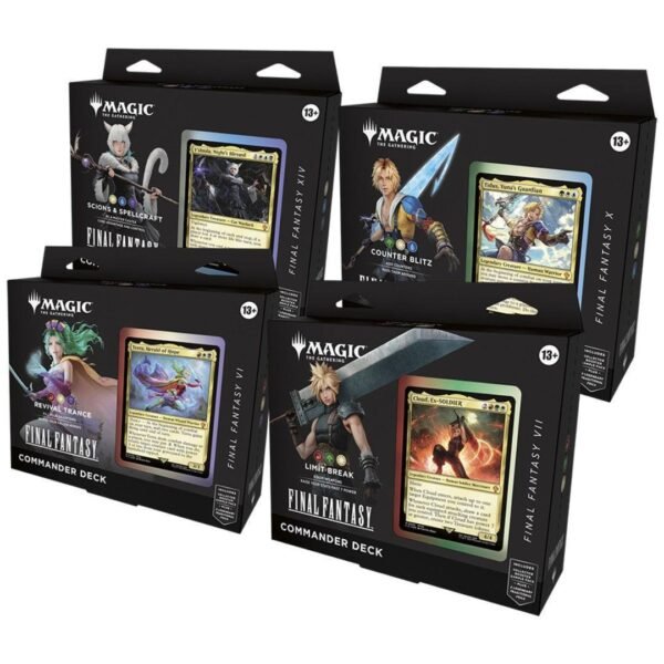 MTG-Final Fantasy Commander Deck Set - Image 3