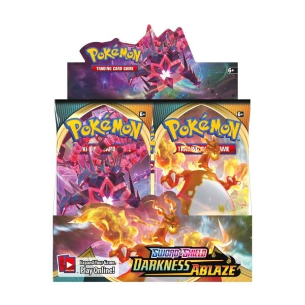 Sword & Shield-Darkness Ablaze Booster Display Box (36 Packs) - Image 2