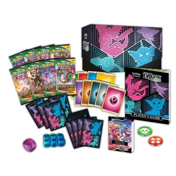 Sword & Shield-Evolving Skies Center Elite Trainer Box (Vaporeon, Espeon, Glaceon & Sylveon) - Image 2