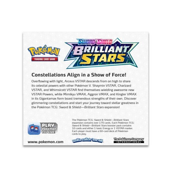 Sword & Shield-Brilliant Stars Booster Display Box (36 Packs) - Image 4