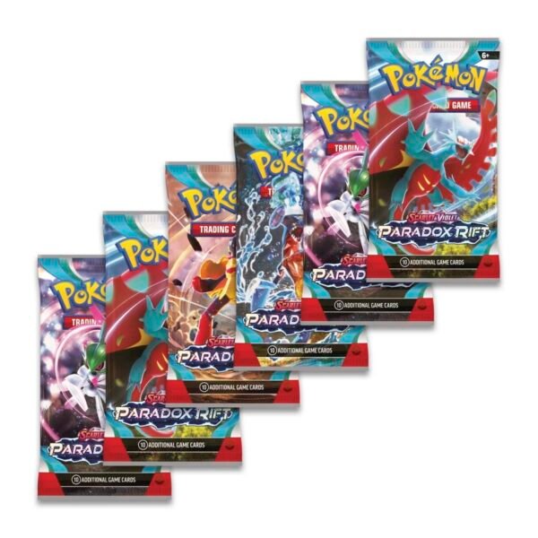 Scarlet & Violet-Paradox Rift Sleeved Booster Bundle (6 Packs) - Image 2