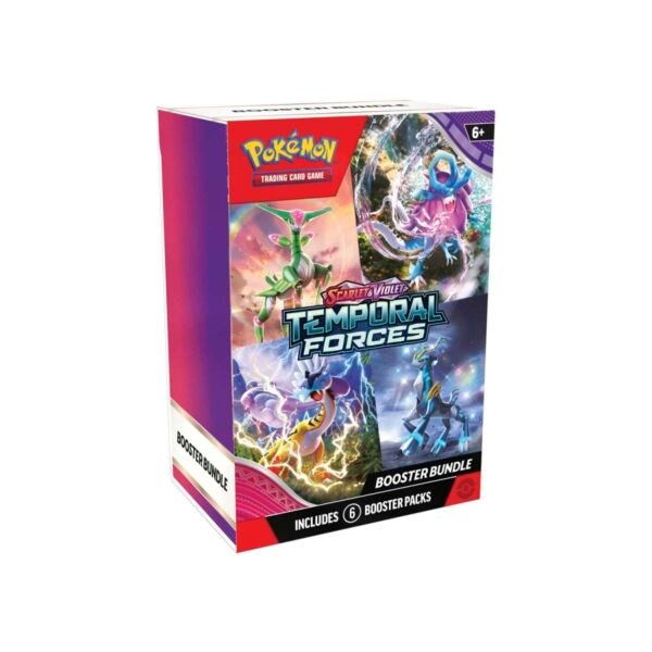 Scarlet & Violet-Temporal Forces Booster Bundle (6 Packs) - Image 3