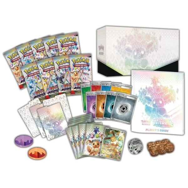SV8.5 Scarlet & Violet—Prismatic Evolutions Elite Trainer Box - Image 2