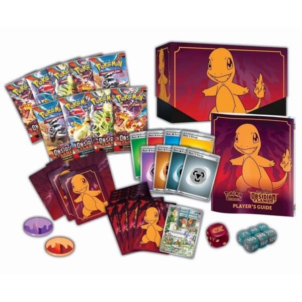 Hot Sale : Scarlet & Violet: Obsidian Flames - Elite Trainer Box - Image 6