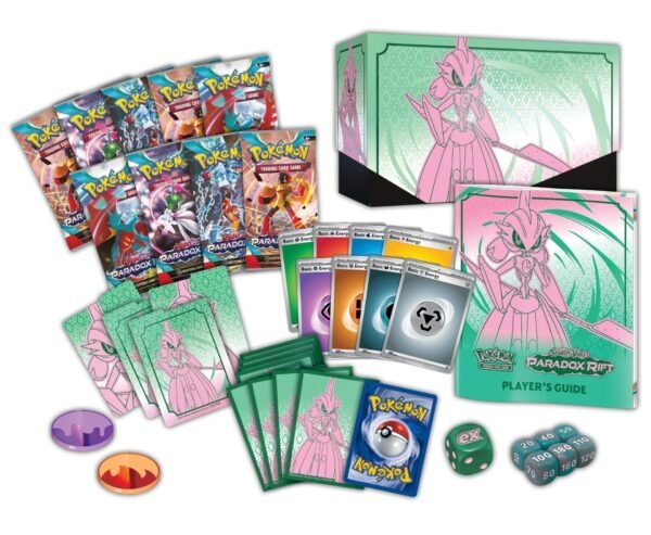Hot Sale : Scarlet & Violet: Paradox Rift - Elite Trainer Box (Iron Valiant) - Image 4